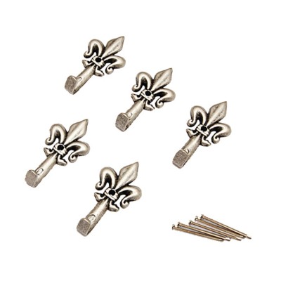 BL GANCIO P/QUADRO GIGLIO 47 MM ARGEN N. 2 5 PZ