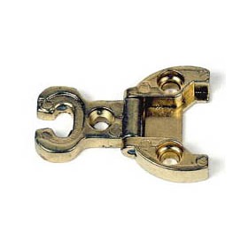 CERNIERA P/MOBILI A0054 OTTONATA 32X34 MM