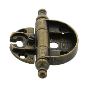 CERNIERA P/MOBILI A0056 BRONZO ANTIC 35X18 MM*