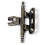 CERNIERA P/MOBILI A0058 BRONZO ANTIC 46X14 MM*