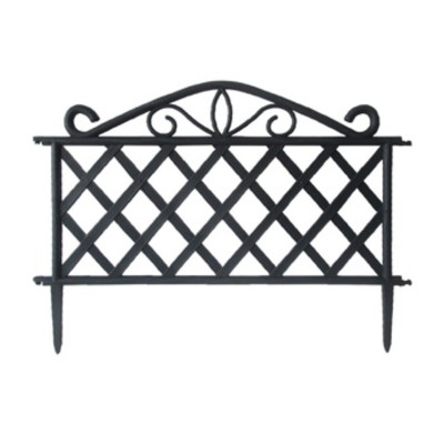 STECCATO IN ABS 47,5XH36 CM NERO