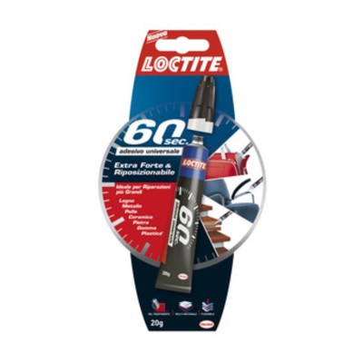 LOCTITE ADESIVO UNIVERSALE 60 SECONDI 20 G