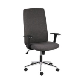 POLTRONA DIREZIONALE 1520 TESSUTO GRIGIO