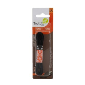 LACCI P/SCARPE TONDI 45 CM 2 PAIA NERO