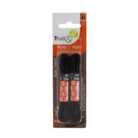 LACCI P/SCARPE TONDI 60 CM 2 PAIA NERO