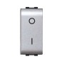 LIFE 4009 TEC INTERRUTTORE BIPOLARE ARGENTO SATIN