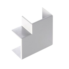 ANGOLO PIANO PER MINICANALINA 20X10 DA 2 PZ