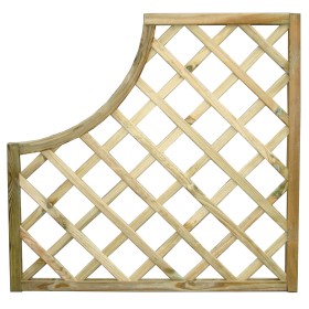 GRIGLIATO PINO IMPREGNATO 35 90XH 90 CM SAGOMATO