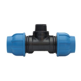 RACCORDO NYLON TEE M D 20 X 1/2 X 20 MM*