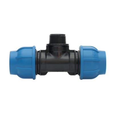 RACCORDO NYLON TEE M D 20 X 1/2 X 20 MM*