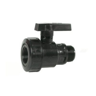 RACCORDO NYLON VALVOLA A SFERA MF 3/4*