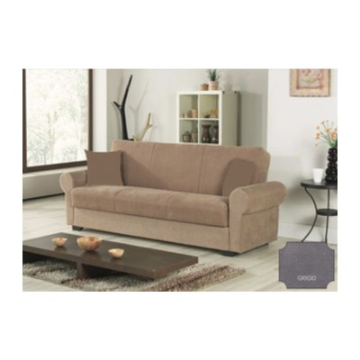 DIVANO PRONTOLETTO FIRENZE 3STR LIGHT GRAY