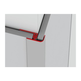 PROFILO ANGOLO ESTERNO A200 300 CM BIANCO