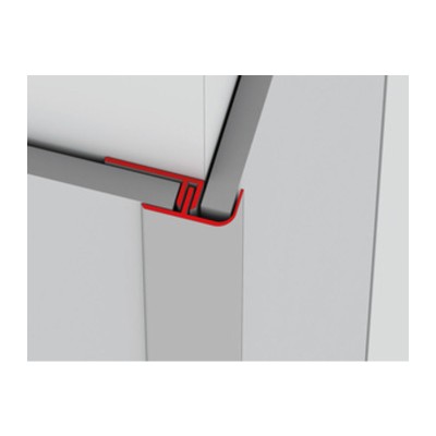 PROFILO ANGOLO ESTERNO A200 300 CM BIANCO