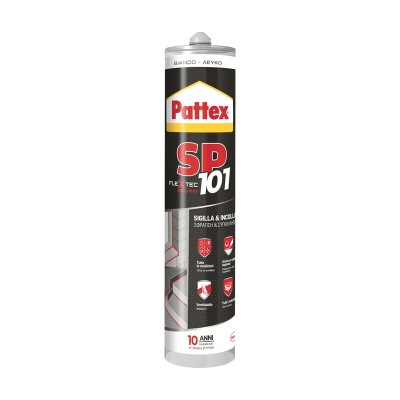 PATTEX SILICONE SP101 BIANCO 280 ML CARTUC.