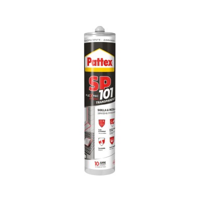 PATTEX SILICONE SP101 TRASPARENTE 280 ML CARTUC.