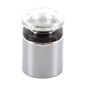 DISTANZIALE P/TARGA D 16XH25 MM CROMO LUCIDO