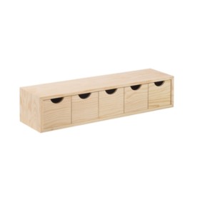 CASSETTIERA MINI 5 CASSETTI 56X13XH12 CM