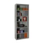 PRATICO LIBRERIA 35,7X81,6XH217 CM CEMENTO