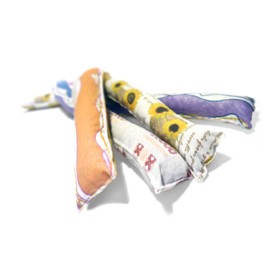 PARASPIFFERI IN STOFFA COLORI ASSORT. CM.140