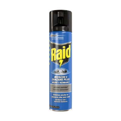 MOSCHE E ZANZARE RAID SPRAY 400 ML