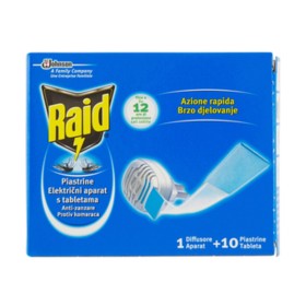 ANTIZANZARE RAID ELETTROEM E 10 PIASTRINE