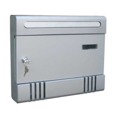 CASSETTA POSTALE CONDOMINIO 36,6X6,5X29 CM SILVER