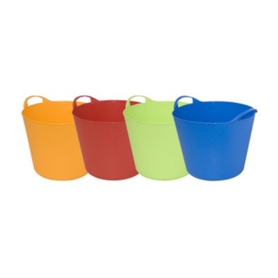 CESTA MULTIUSO 25 L COLORI ASSORTITI 38XH30 CM