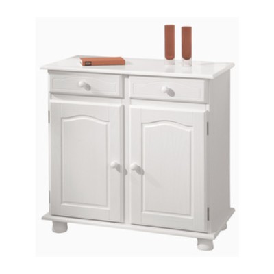 KIT BUFFET 2 ANTE + 2 CASSETTI MASSELLO BIANCO