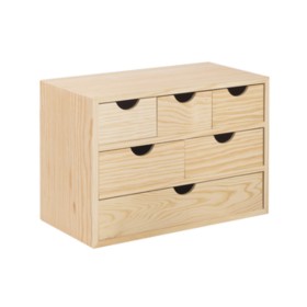 CASSETTIERA MINI 6 CASSETTI 40X20XH28 CM