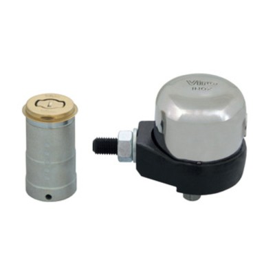 VIRO 4221 LUCCHETTO A CAMPANA MONOBL INOX C/ACC