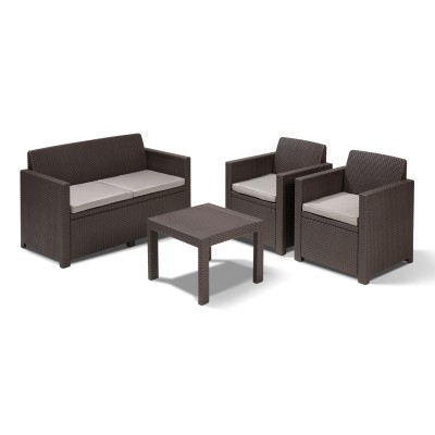 ALLIBERT/KETER SALOTTO ALABAMA BROWN