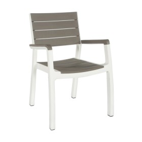 KETER POLTRONA HARMONY BIANCO TORTORA