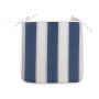 CUSCINO PANAREA CM.39X39X2 RIGATO BLU