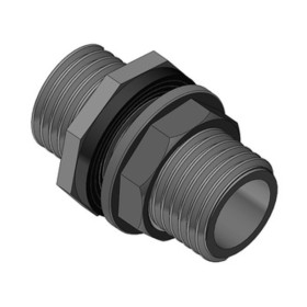 RACCORDO DIRITTO NYLON P/CASSONI FILETTATO 2