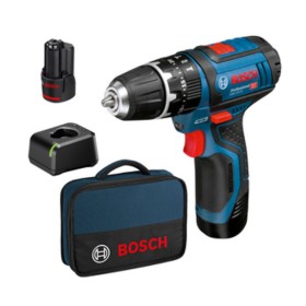 BOSCH-B 12V TRAPANO GSB12 V-15 2 BATT. 2,0AH