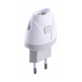 LUCE NOTTURNA LED TORCIA DI EMERGENZA C/INTERR