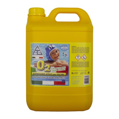 IGIENIZZANTE PER PISCINA S/CLORO MULTIATTIVO 5 L