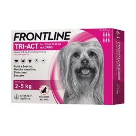 FRONTLINE TRI-ACT 2- 5 KG 6 PIPETTE OFF. SPECIALE