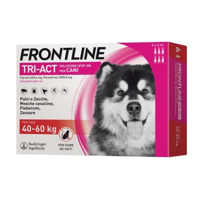 FRONTLINE TRI-ACT 40-60 KG 6 PIPETTE OFF. SPECIALE