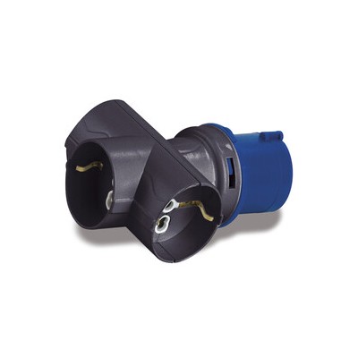 ROSI 1879 ADATTATORE INDUSTRIALE 3P SCHUKO IP20