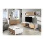 KIT CREDENZA 3 ANTE ZAIKEN 154X41XH75 CM BIANCO ROV