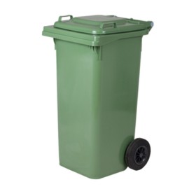 PATTUMIERA 240 L C/RUOTE VERDE MP