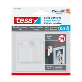 GANCIO ADESIVO TESA POWERSTRIPS QUADRO FISSI 2 PZ