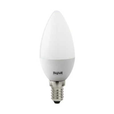 BEGHELLI LED OLIVA E14 5W 56820 FREDDA 6500K* PLAST