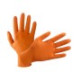GUANTI NITRILE ARANCIONE CONF.10 PZ. TG. L