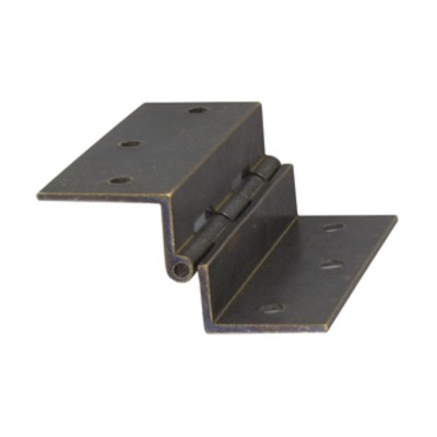 CERNIERA FRESATA C/COLLO OTTONE BRON 60X50 MM*