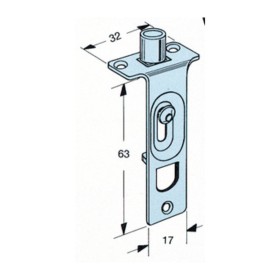 OMGE 316 CATENACCIO ANT SCORR RULLO BUSS 10 MM