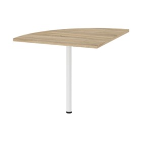 KIT ANGOLO SCRIVANIA PRIMA 80X80XH74 CM 80458AK