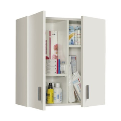 KIT PENSILE 2 ANTE MULTIUSO 59X27XH60 CM BIANCO